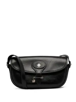 Bally logo-plaque crossbody bag 32118401