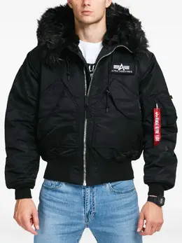 Alpha Industries: Куртка из искусственного меха 