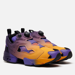 Reebok: Фиолетовые кроссовки  InstaPump Fury