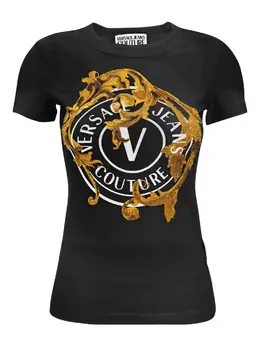 Versace Jeans Couture: Футболка с принтом 