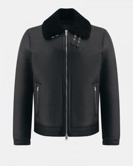 Principe di Bologna: Чёрная дублёнка 