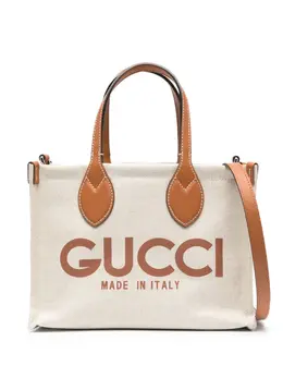 Gucci mini logo-print tote bag 22658086