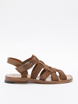 Officine Creative: Коричневые сандалии 