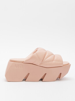 United Nude: Розовые шлёпанцы 