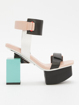 United Nude: Чёрные босоножки 