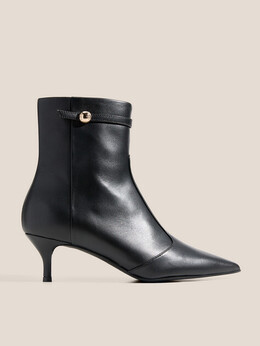 Furla: Чёрные ботинки 