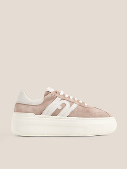 Furla: Бежевые кроссовки 