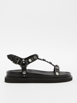 Ash: Чёрные сандалии 