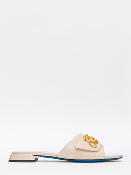 Loriblu: Бежевые шлёпанцы 