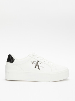 Calvin Klein Jeans: Белые кроссовки 