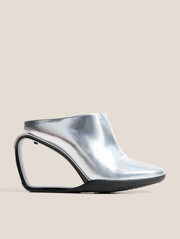 United Nude: Серебристые ботинки 