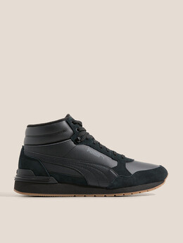 Puma: Чёрные кроссовки 