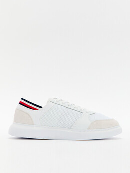 Tommy Hilfiger: Белые кроссовки 