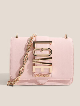 Love Moschino: Светлая сумка 