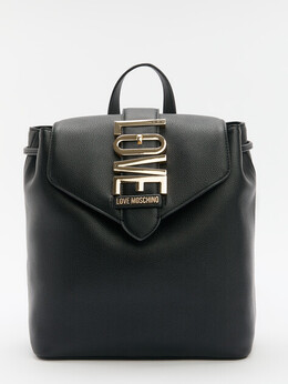 Love Moschino: Чёрная спортивная сумка 
