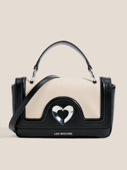 Love Moschino: Чёрная спортивная сумка 