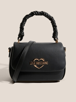 Love Moschino: Чёрная спортивная сумка 