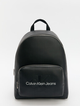 Calvin Klein Jeans: Чёрная спортивная сумка 