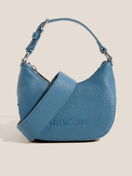 Love Moschino: Синяя спортивная сумка 