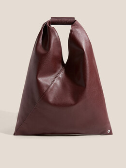 Mm6 Maison Margiela: Бордовая спортивная сумка 