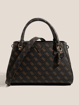 Guess: Тёмная спортивная сумка 