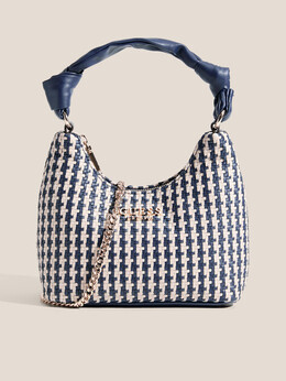 Guess: Тёмная спортивная сумка 