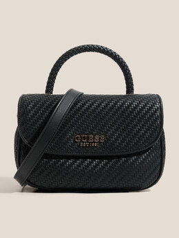 Guess: Чёрная спортивная сумка 