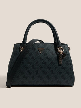 Guess: Тёмная спортивная сумка 