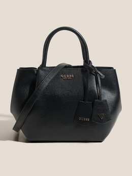 Guess: Чёрная спортивная сумка 