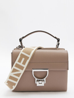 Coccinelle: Бежевая спортивная сумка 