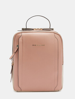 Piquadro: Розовая спортивная сумка 