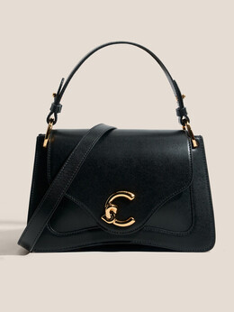 Coccinelle: Чёрная спортивная сумка 