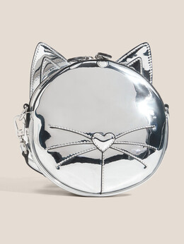 Karl Lagerfeld: Серебристая сумка 