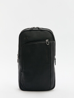 Piquadro: Чёрная спортивная сумка 