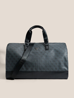 Guess: Тёмная дорожная сумка 