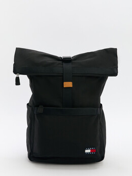 Tommy Jeans: Чёрная спортивная сумка 