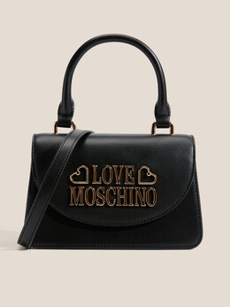 Love Moschino: Чёрная спортивная сумка 