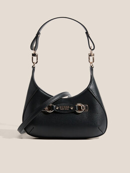 Guess: Чёрная спортивная сумка 