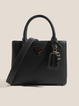 Guess: Чёрная спортивная сумка 