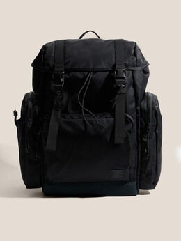 Timberland: Чёрная спортивная сумка 