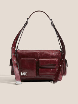 Michael Kors: Бордовая сумка 