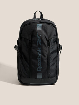 Reebok: Чёрная спортивная сумка 