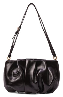 Dries Van Noten: Бордовая сумка 