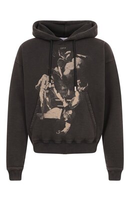 Off-White: Хлопковая толстовка 