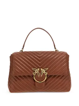 PINKO: Коричневая сумка  Love Bag Puff