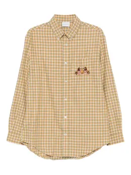 Drôle De Monsieur: Рубашка цвета хаки 