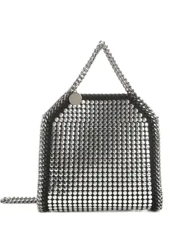 Stella McCartney: Чёрная сумка-шоппер  Falabella