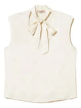 TWINSET: Атласная блуза 