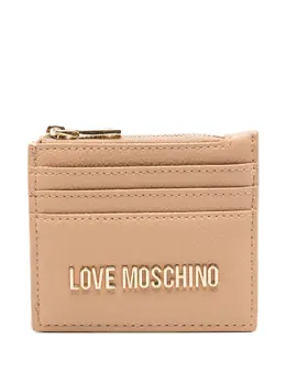 Love Moschino: Бежевый картхолдер 