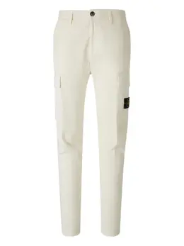 Stone Island: Белые брюки 